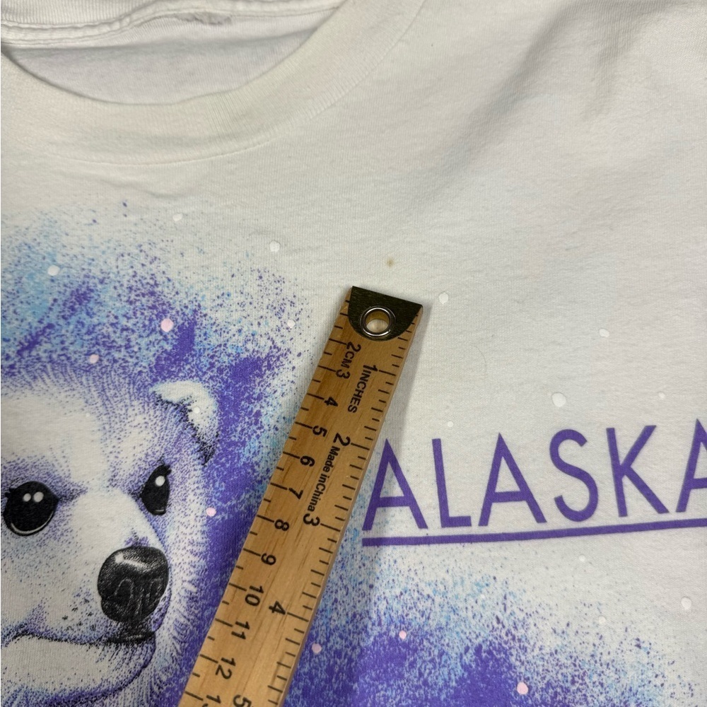 Vintage Alaska Baby Polar Bear Single Stitch T Shirt Nature Read Below - Picture 5 of 8